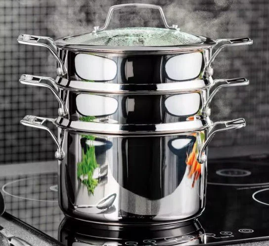 Stellar Steamers 22Cm 3 Tier Steamer Set Stm04 - Image 6
