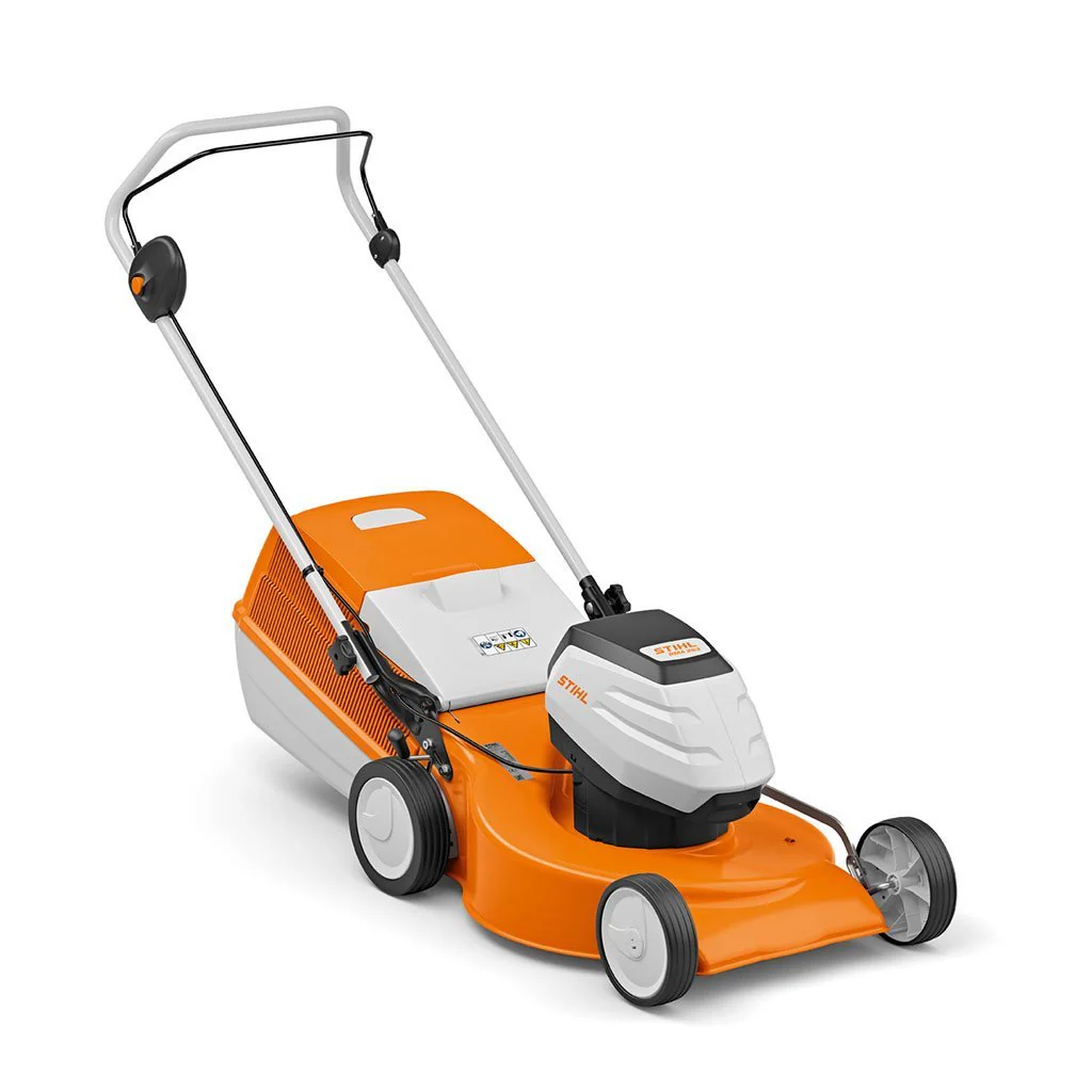 STIHL RMA253 Lawnmower Steel Deck Push with Battery and Charger