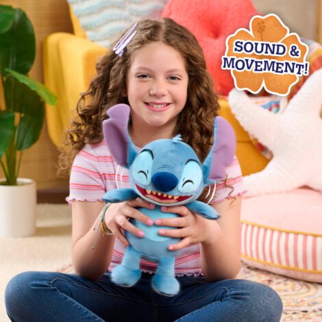 Stitch Crack Me Up Stitch Feature Plush - Image 3