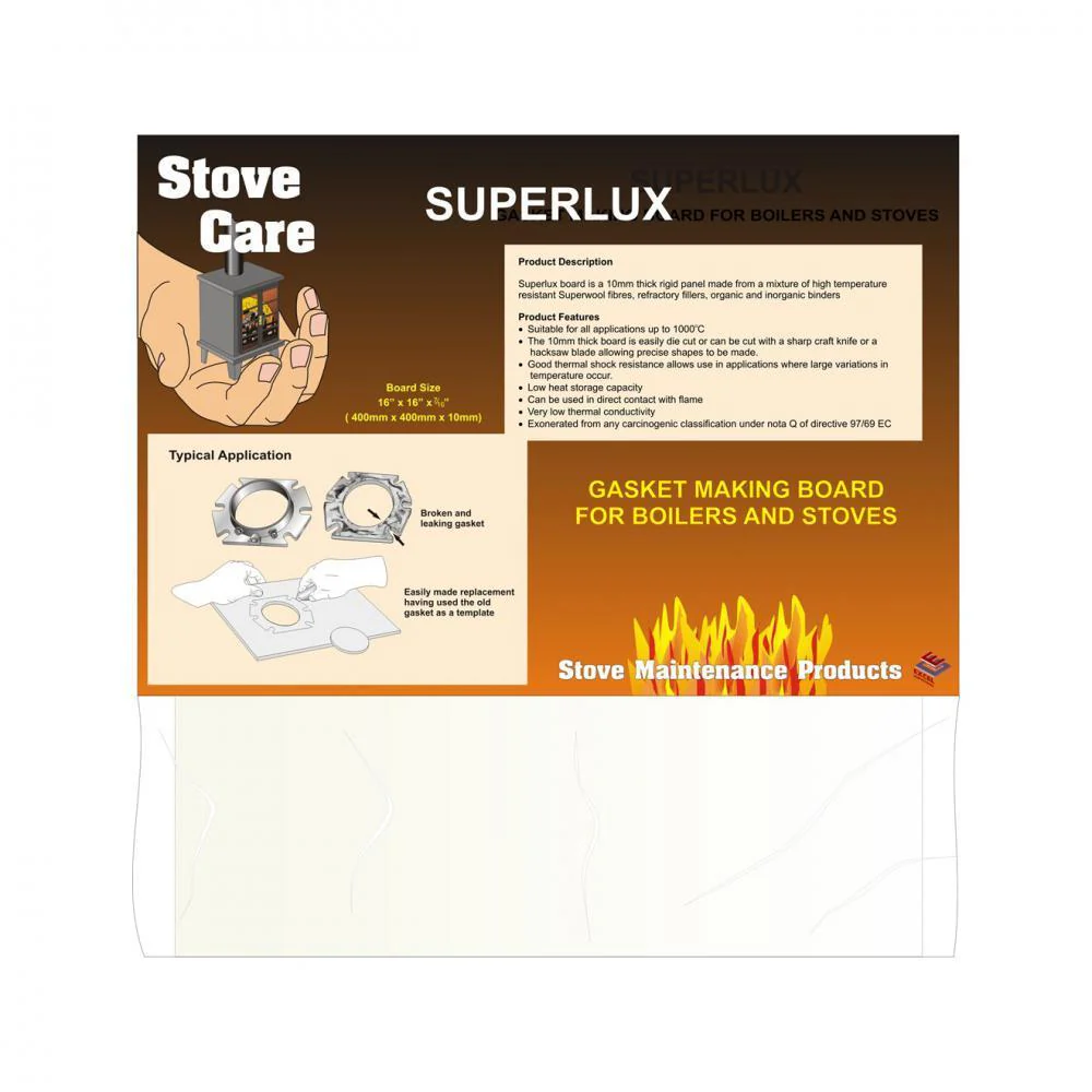 Stove Care Superlux Gasket Maker 40X40X1Cm SCS