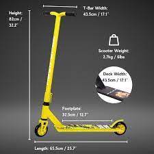 Boldcube Stunt Scooter: Yellow - Image 2