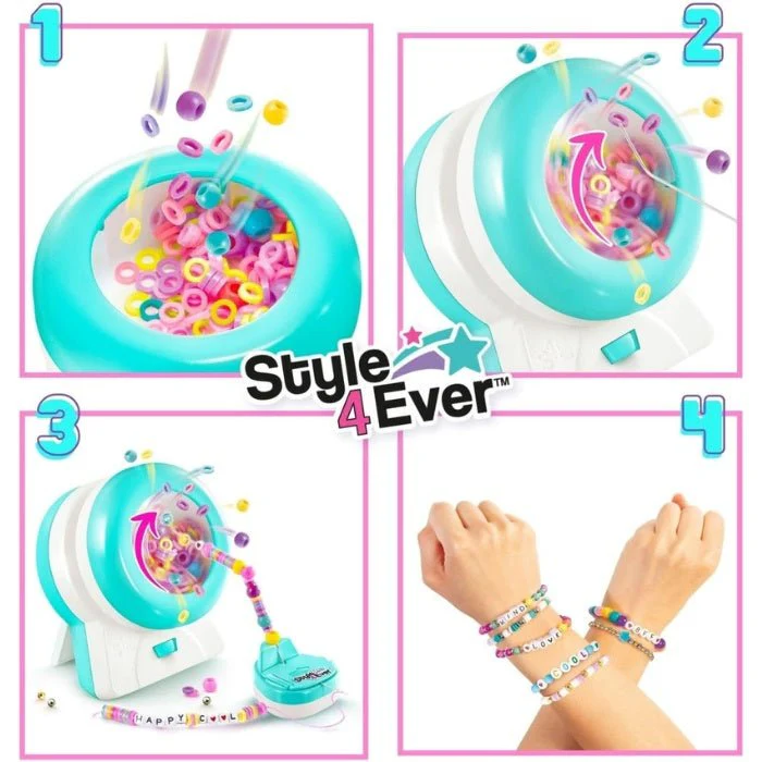 Style 4 Ever Magic Spinner Bracelets – DIY Friendship Bracelet Maker Kit - Image 5