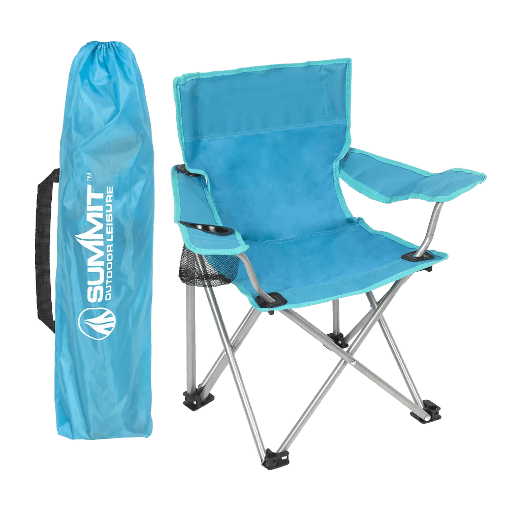 Summit Blue Childrens Camping Chair