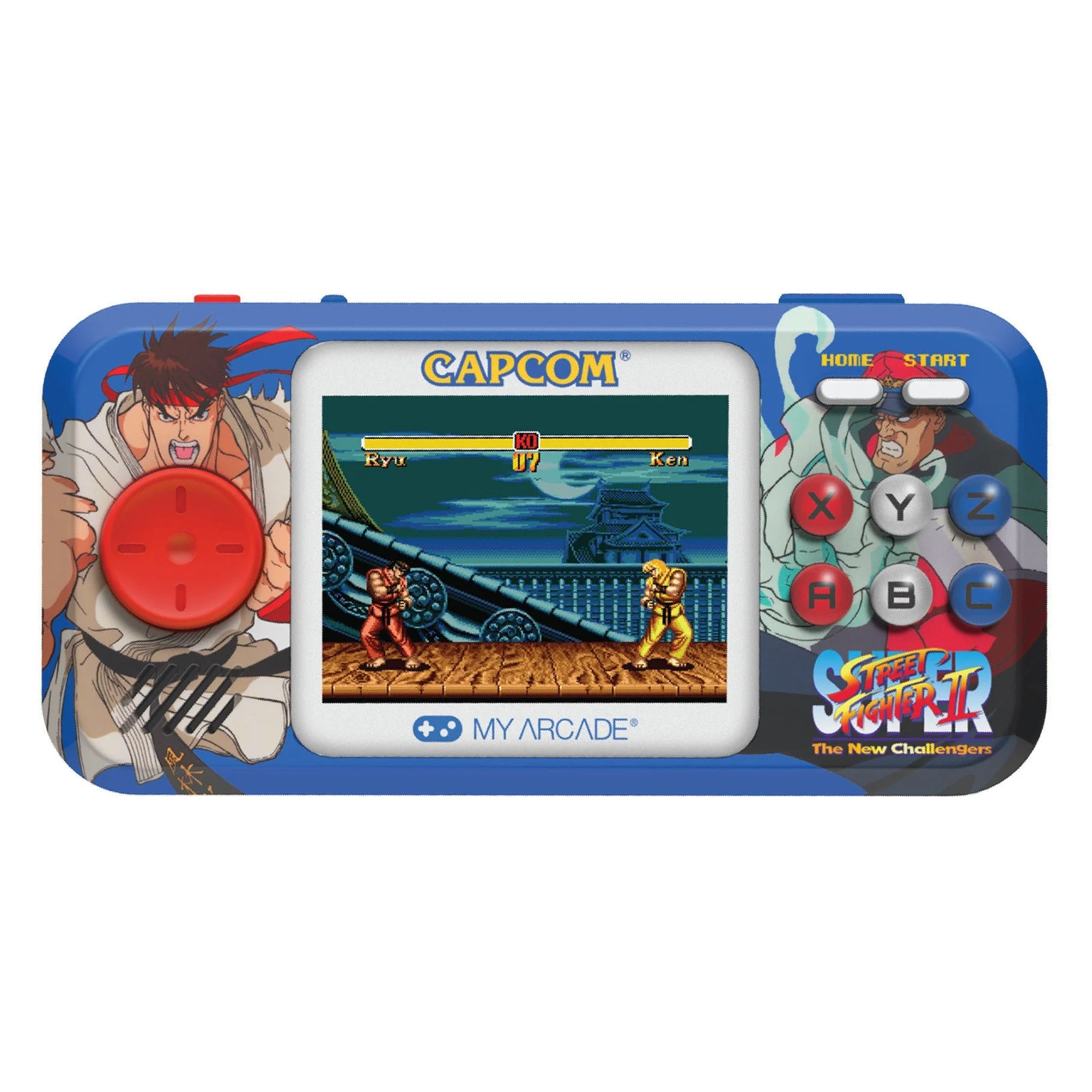 Super Street Fighter II Pocket Player Pro Portable Gaming System (2 Games In 1) - Image 4