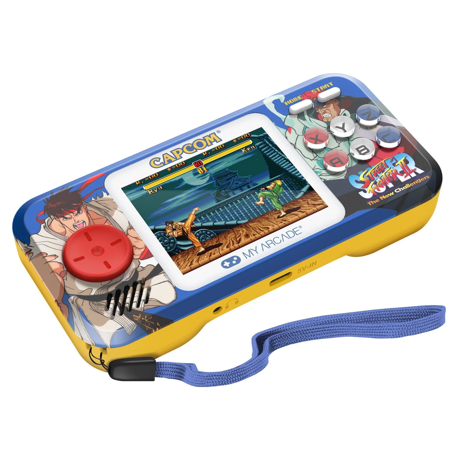 Super Street Fighter II Pocket Player Pro Portable Gaming System (2 Games In 1) - Image 7