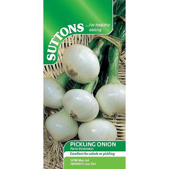 Suttons Pickling Onion Paris Silverskin G173608