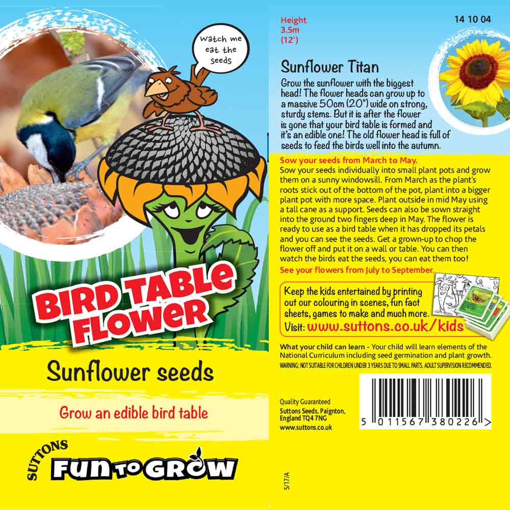 Suttons Sunflower Titan Ftg