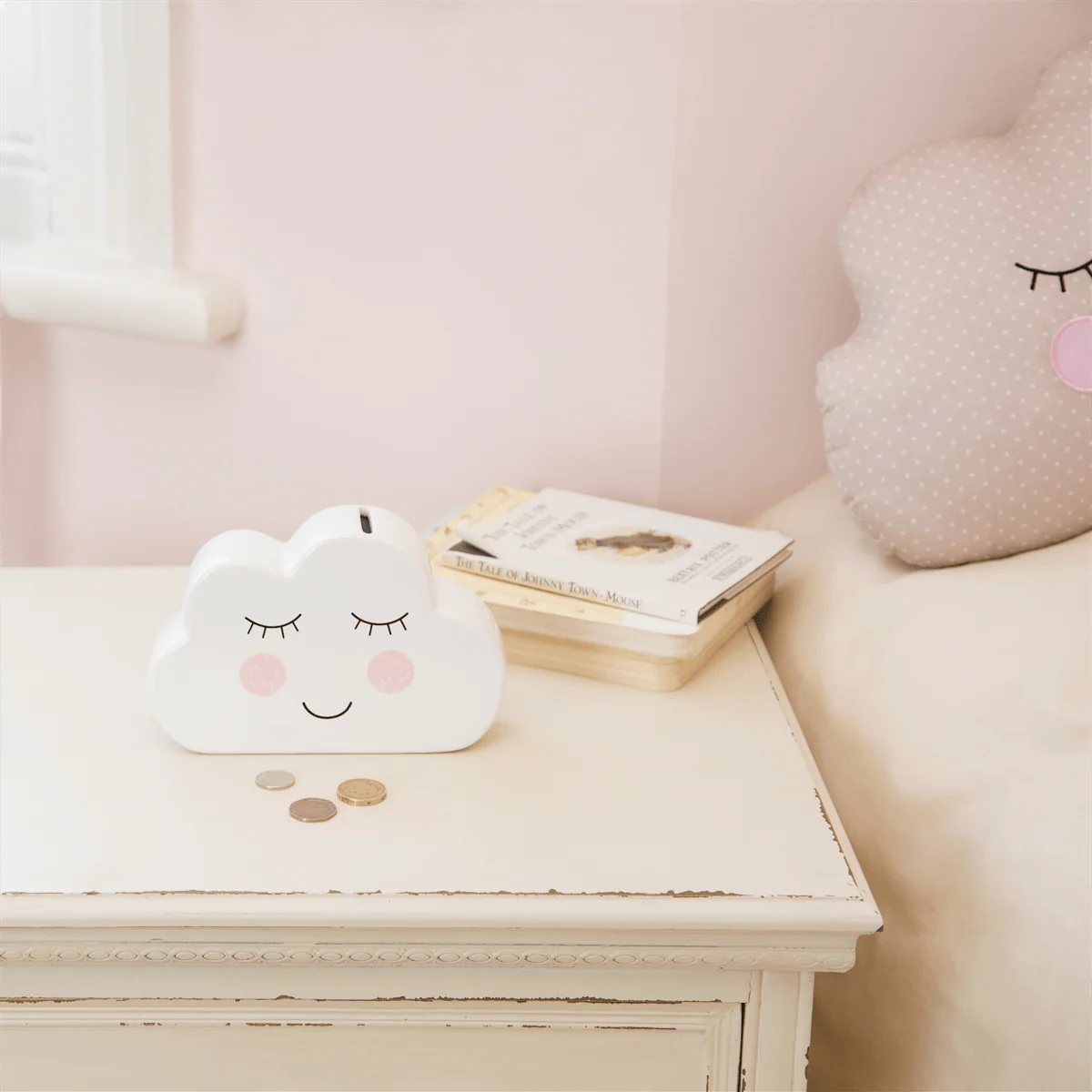 Sweet Dreams Cloud White Money Bank - Image 4