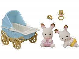 Sylvanian Families Chocolate Rabbit Twins Set - Image 2