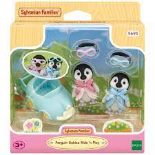 Sylvanian Penguin Babies Ride N Play