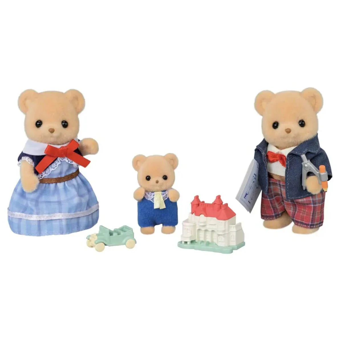 Sylvanian The Biscuit Bear Family - Image 3