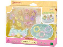 Sylvanians Triplets Baby Bathtime Set