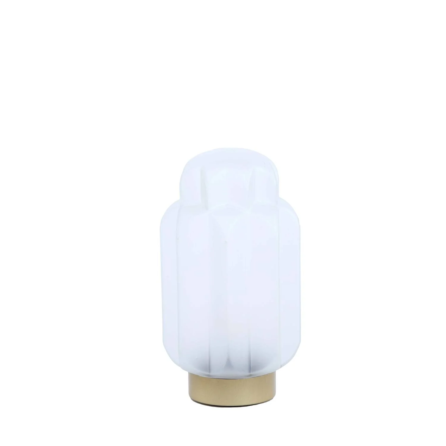 Table Lamp LED 11.5 x 22cm THISIO Glass Matt White