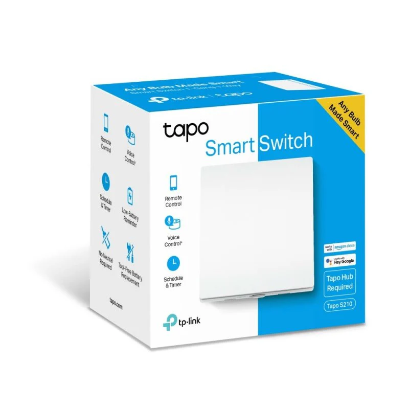 Tapo S210 Smart Light Switch 1-Gang 1-Way