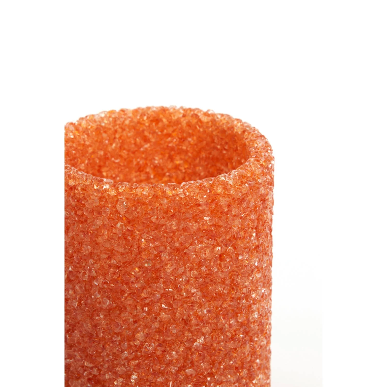 Tealight Holder 7 x 7cm MORITA Glass Orange - Image 2