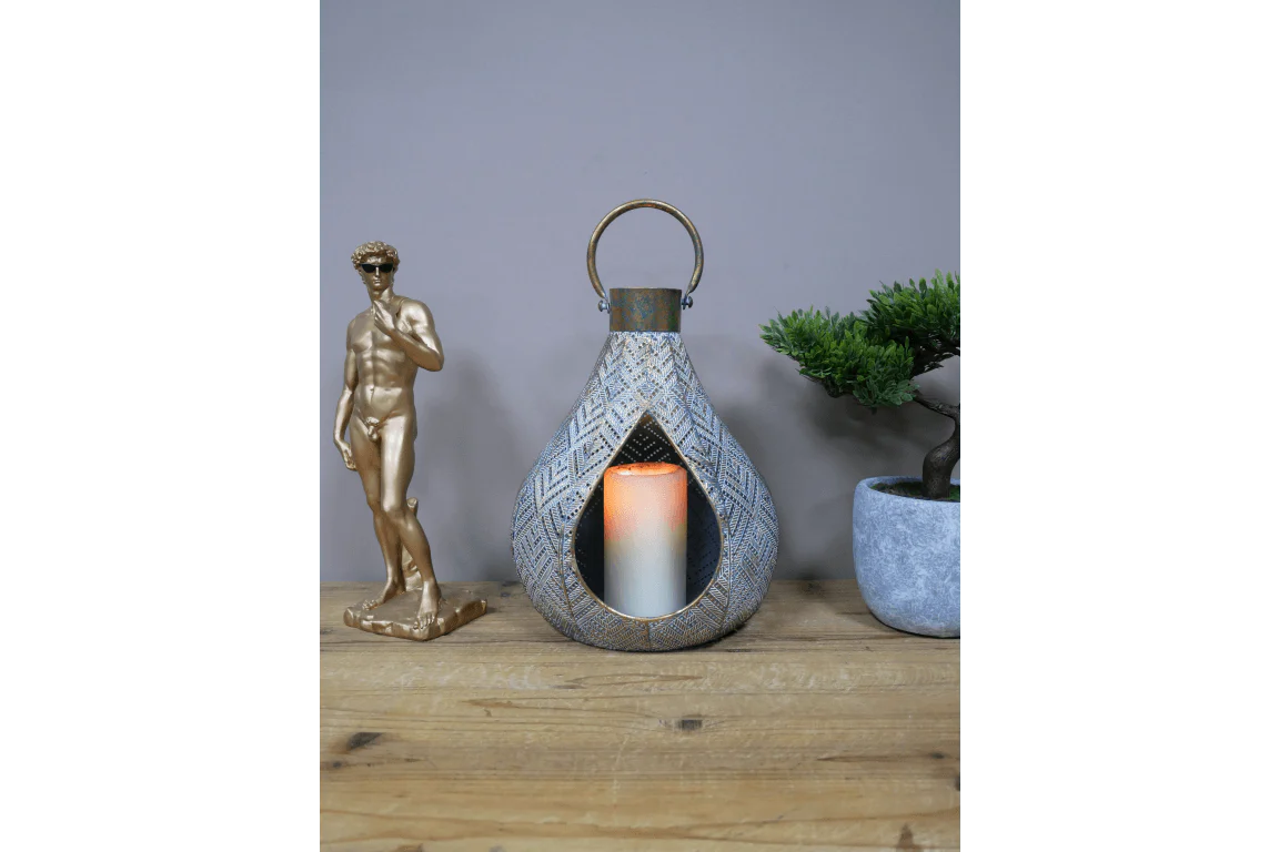 Teardrop Lantern 34cm (Candle not incl.) - Image 3