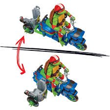 Teenage Mutant Ninja Turtles - Turtle Cycle W/Sidecar & Figure - Image 3