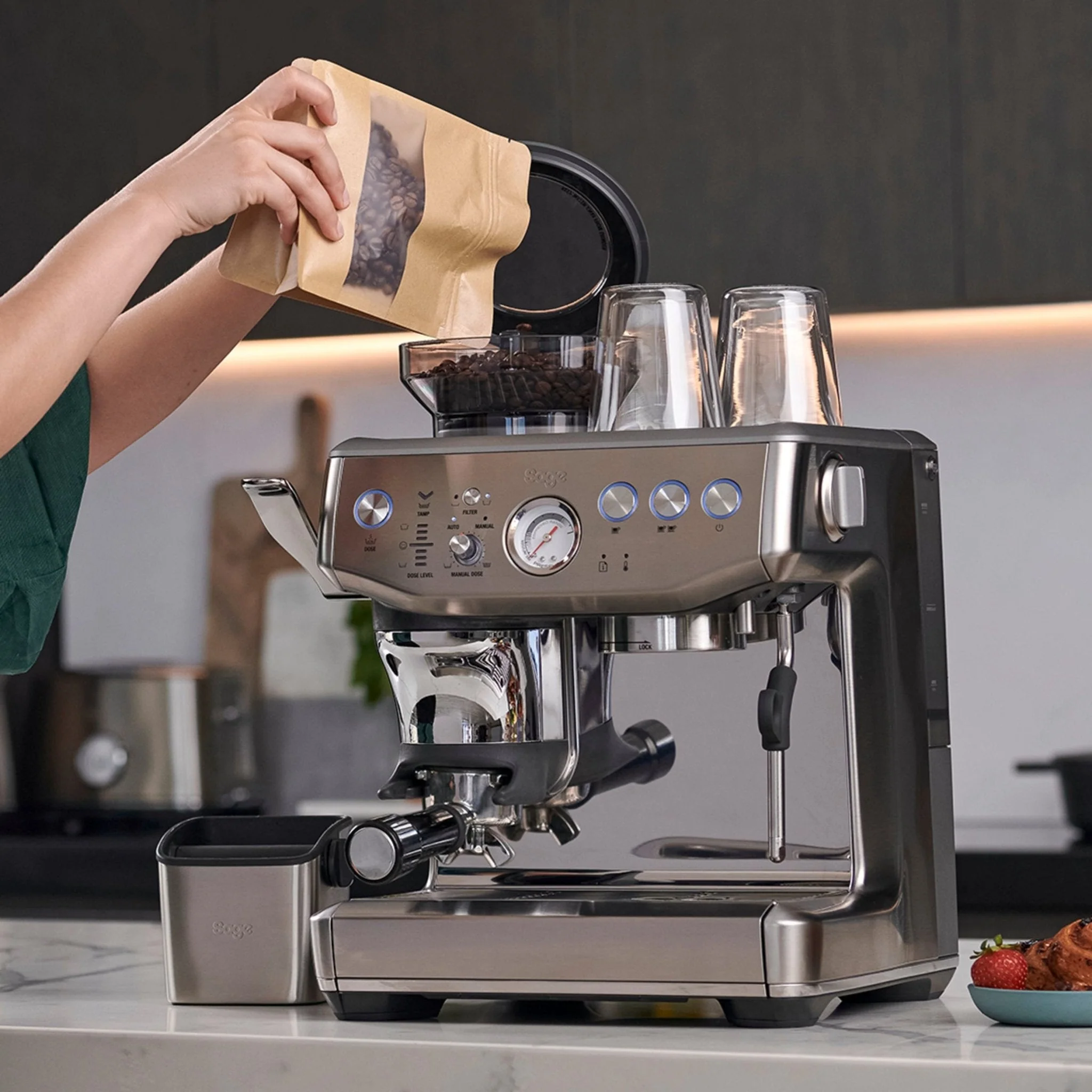 The Barista Express Impress by Sage Stainless Steel | SES876BSS4GUK1 - Image 2