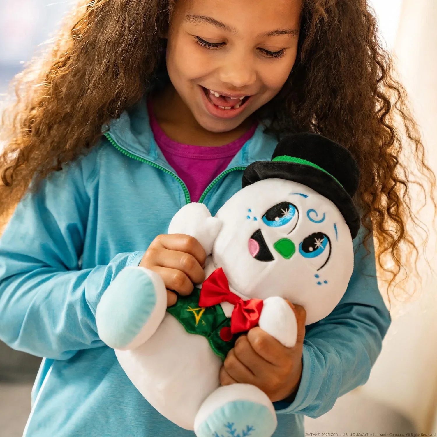 The Elf on the Shelf – 20th Anniv - Razzle the Celebration Snowman Plush and Book - Image 4