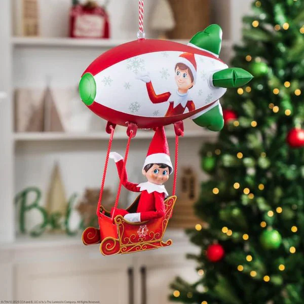 The Elf on the Shelf 20th Anniversary Blimp Inflatable - Image 2