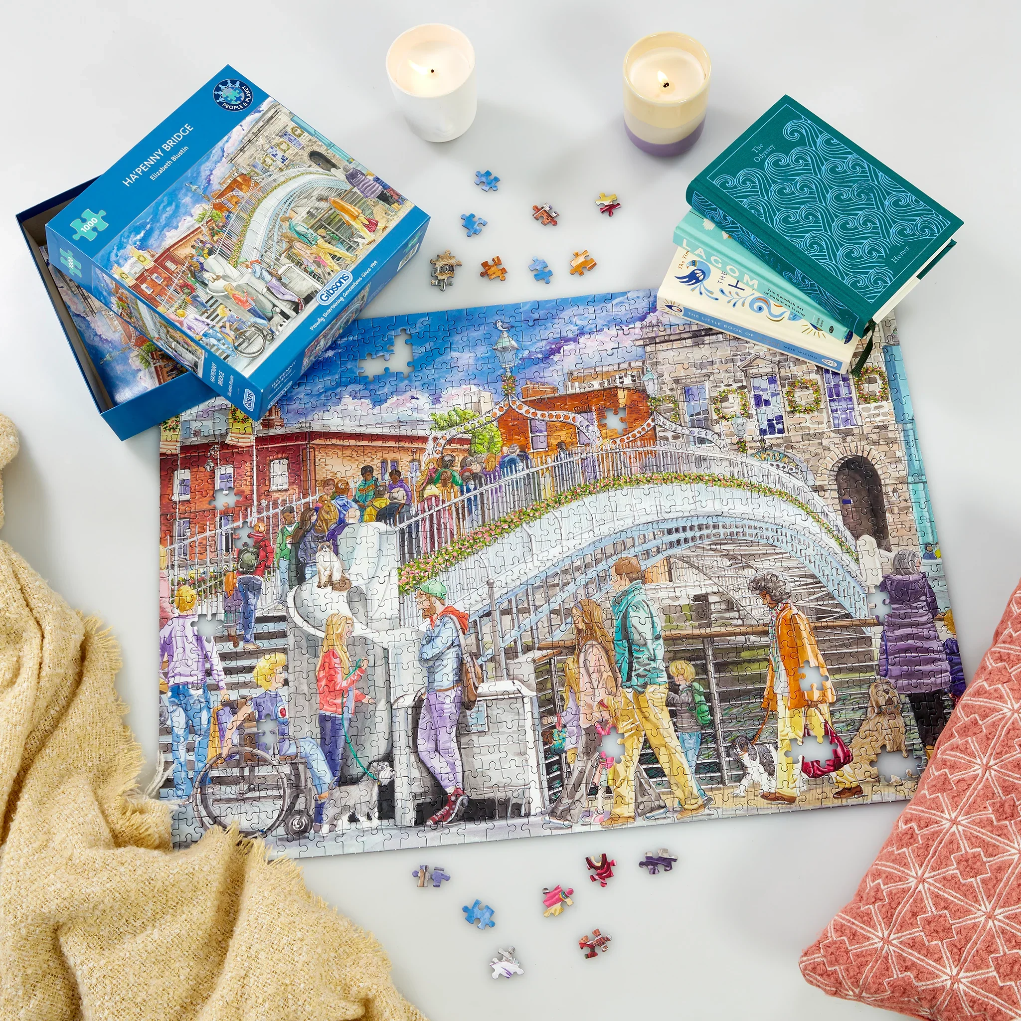 The Ha'penny Bridge 1000 Piece Puzzle - Image 2