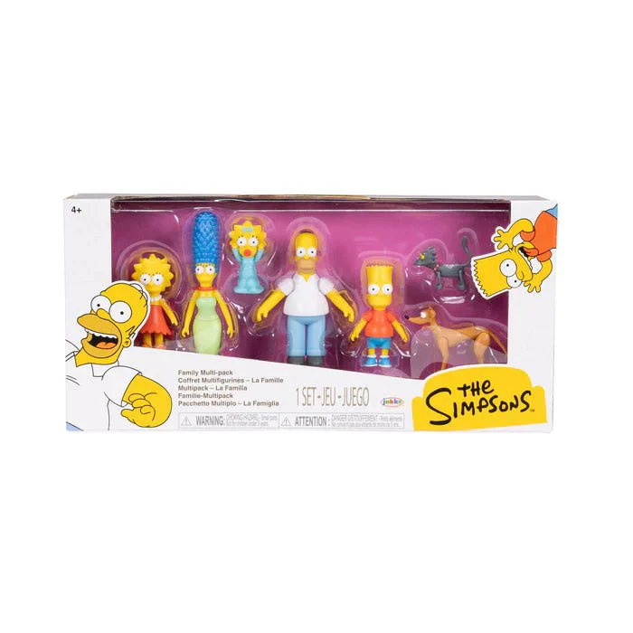 The Simpsons 2.5" Scale Family Multipack