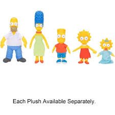 The Simpsons Basic Plush Assorted Styles