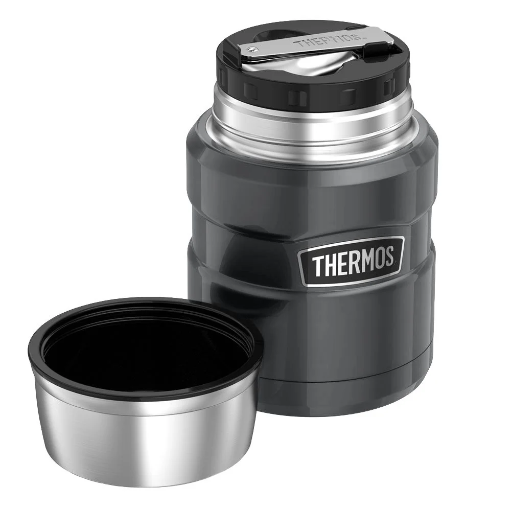 Thermos Stainless King™ 470ml Food Flask Grey - Image 2