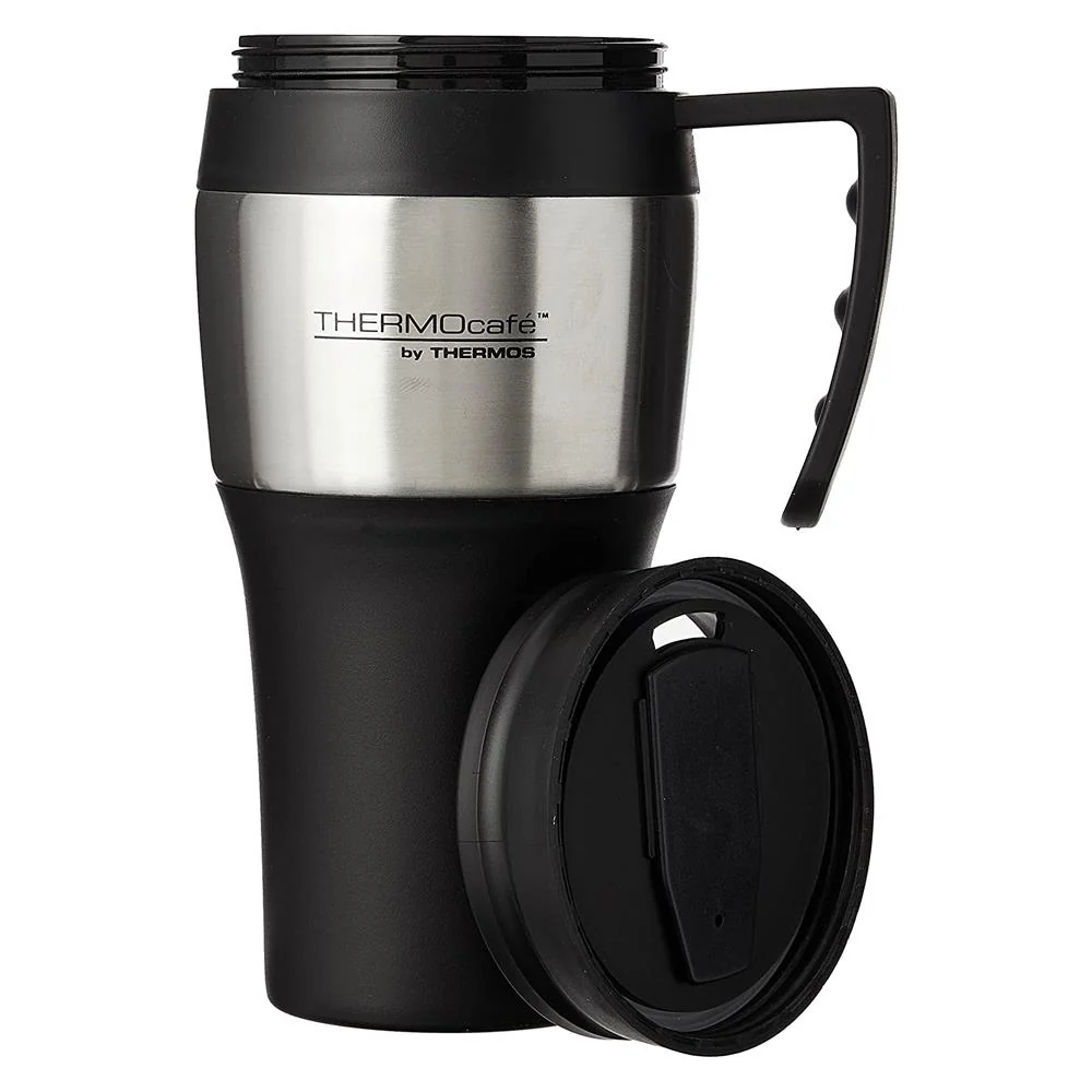 Thermos Thermocafe Travel Mug 400Ml - Stainless Steel - Image 2