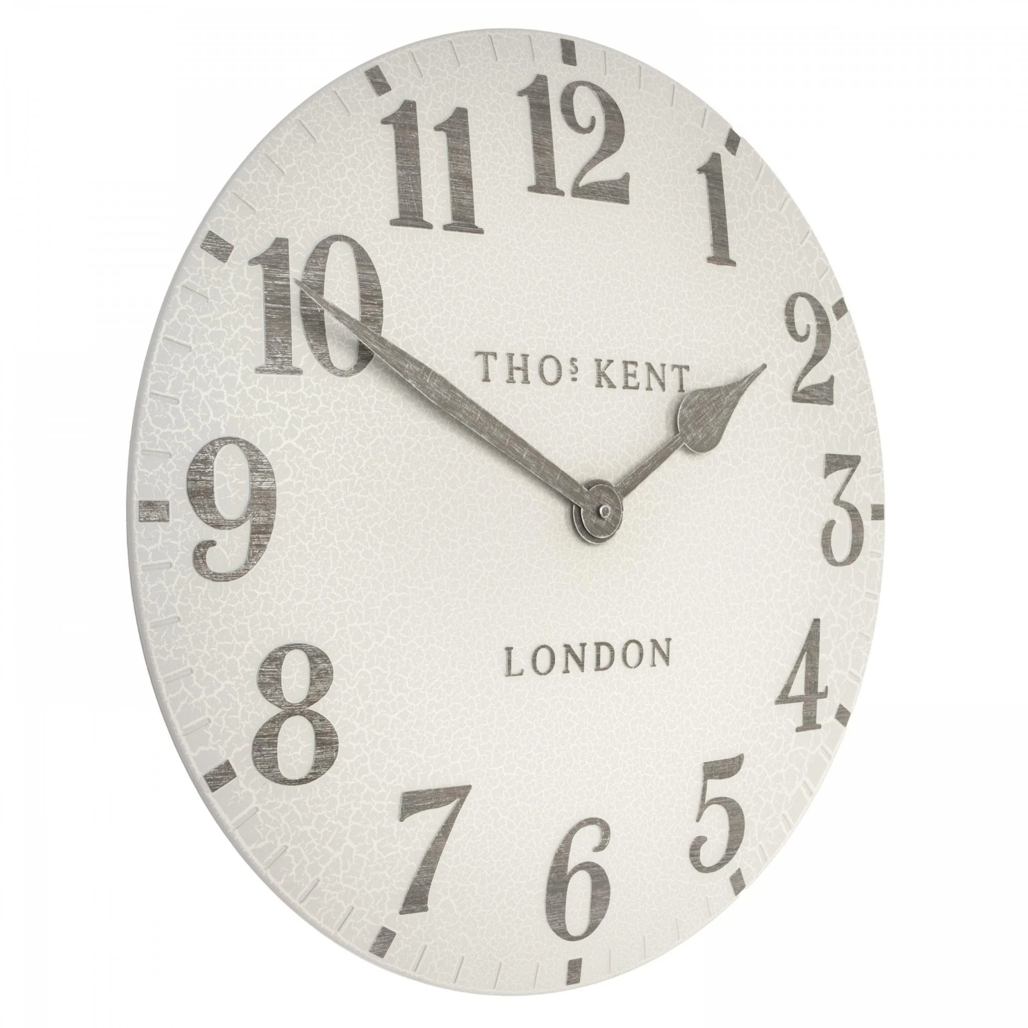 Thomas Kent 20" Outdoor Arabic Wall Clock Crackle - Image 5