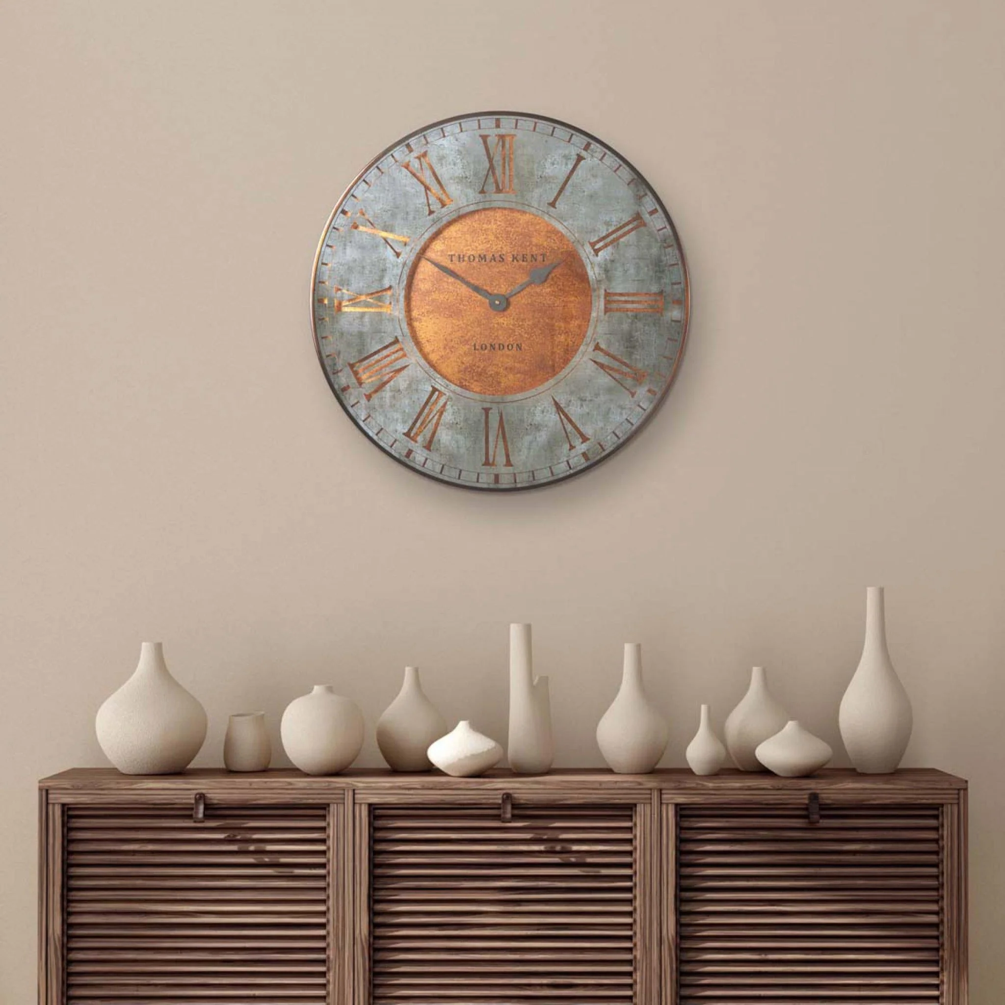 Thomas Kent 21" Florentine Wall Clock Star - Image 2
