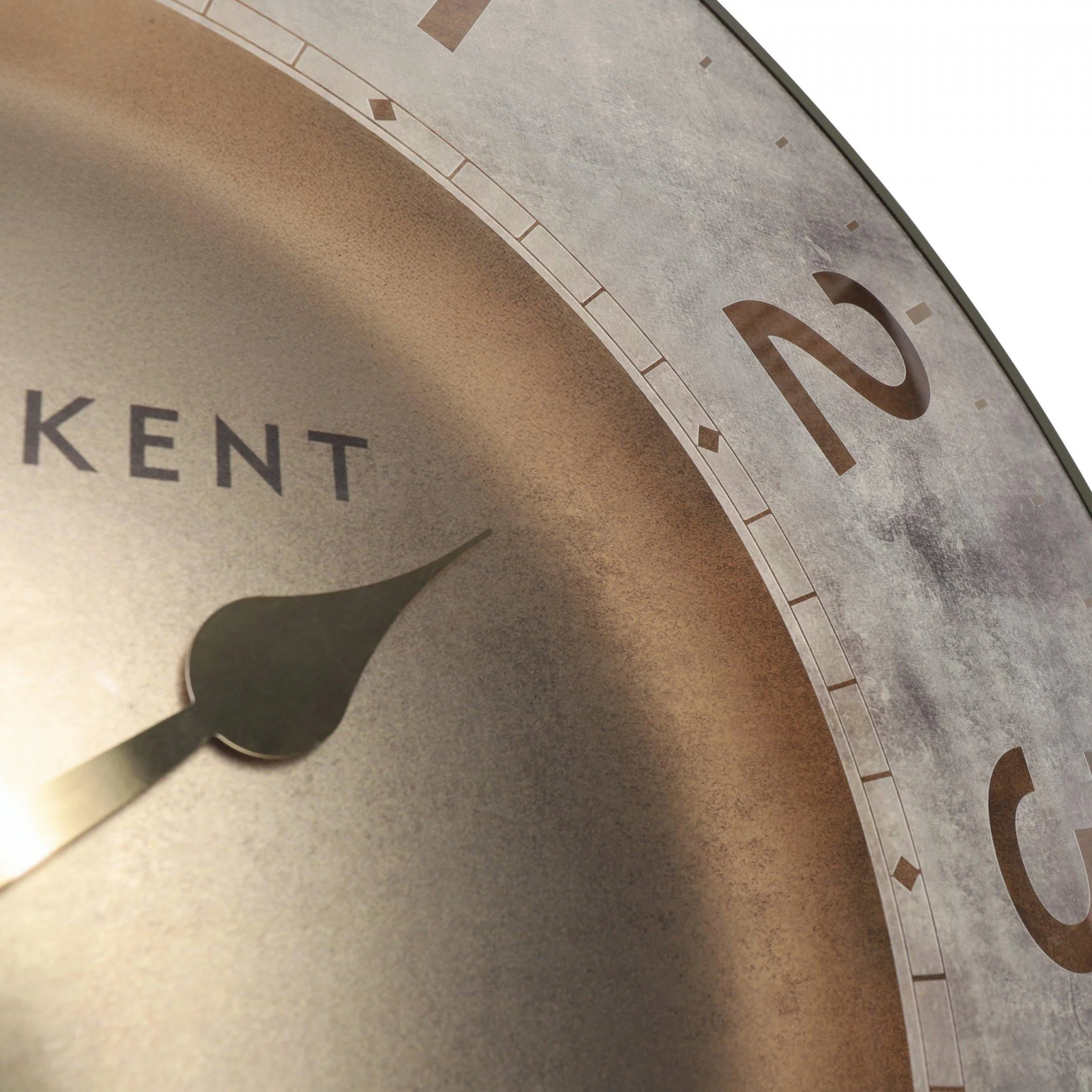 Thomas Kent 21" Wall Clock Harvest Gold - Image 4