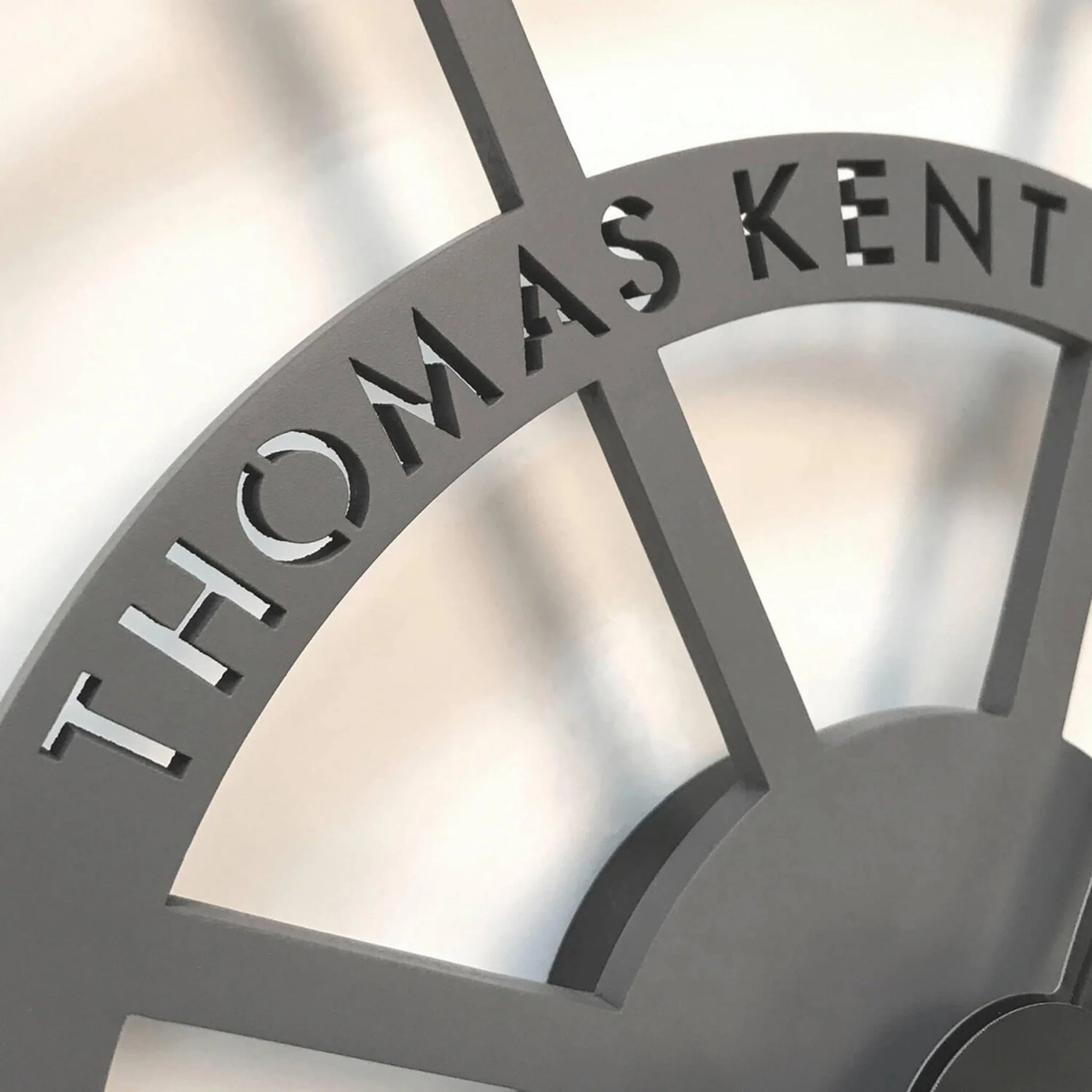 Thomas Kent 24" Evening Star Skeleton Clock - Image 4