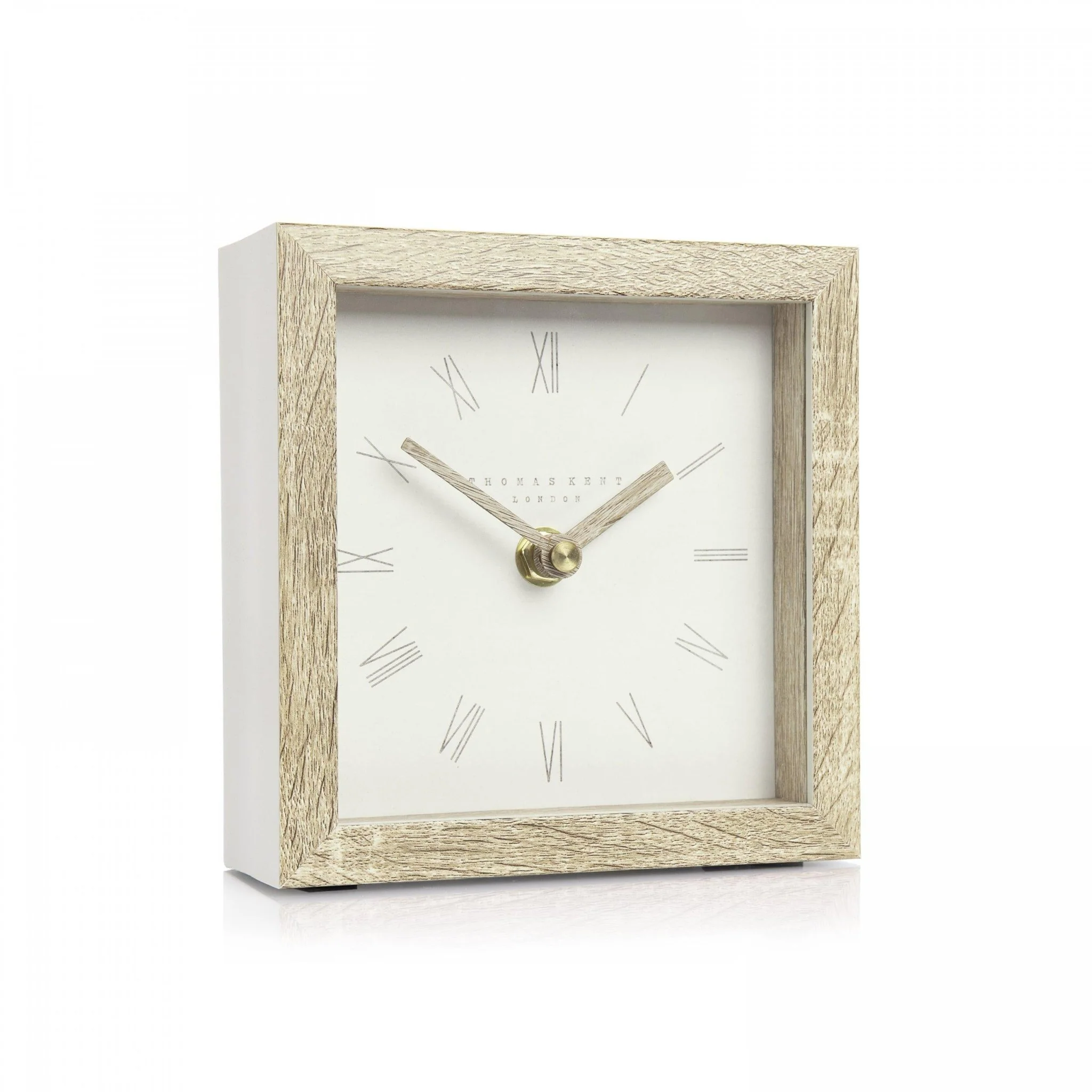 Thomas Kent 5" Nordic Mantel Clock Tofu