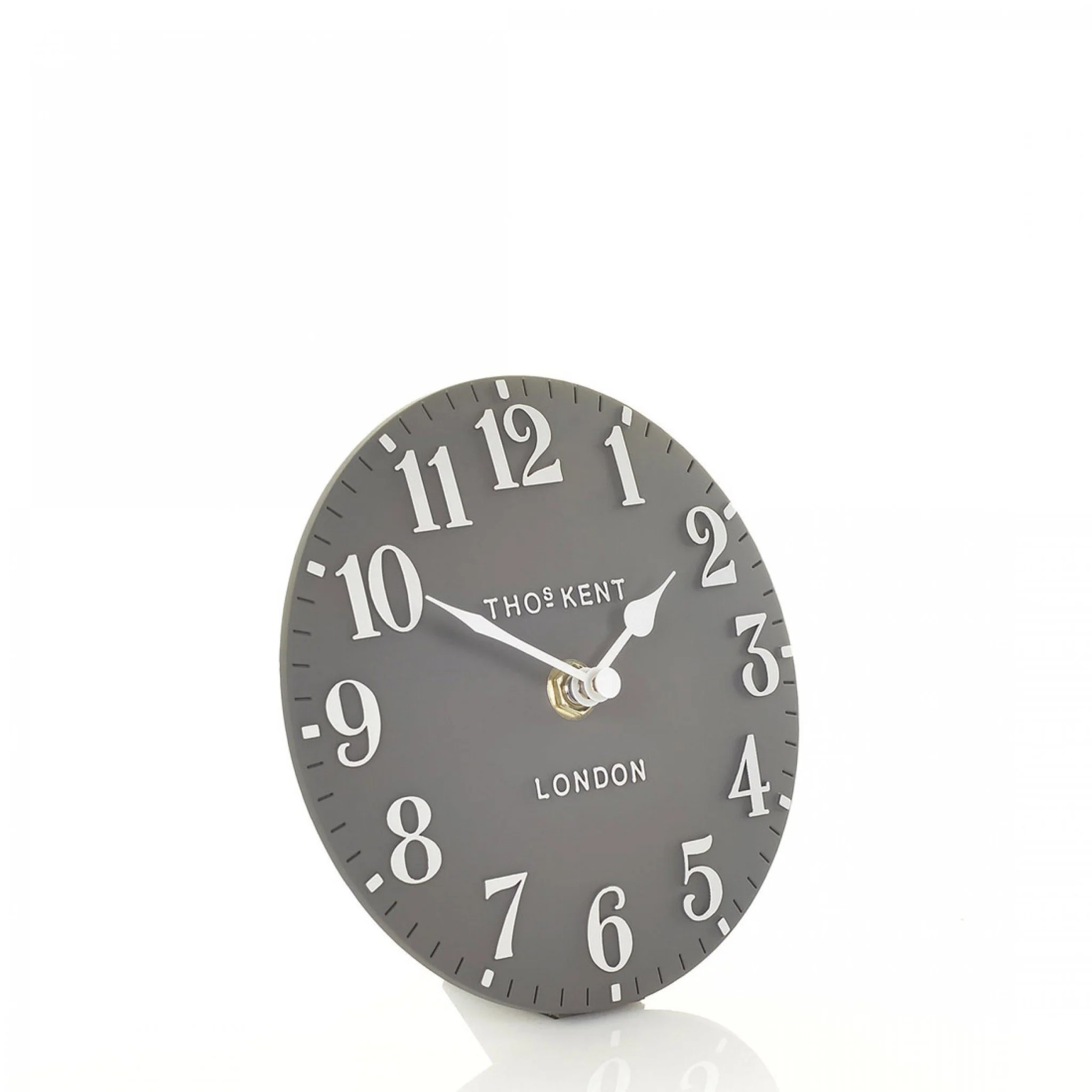 Thomas Kent 6" Arabic Mantel Clock Dolphin