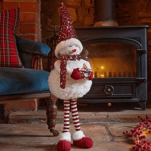 Three Kings Standing Plush Snowgirl 70cm