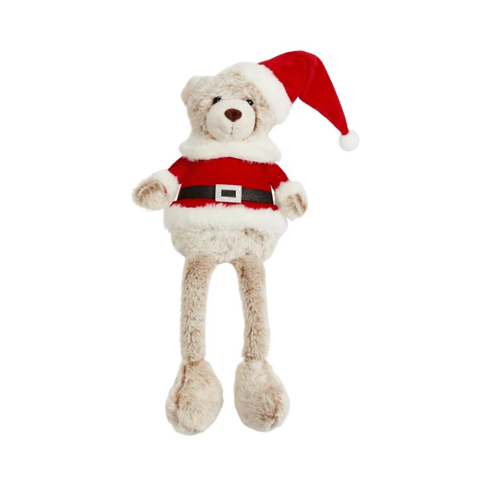 Three Kings Teddy Santa Seated 40cm