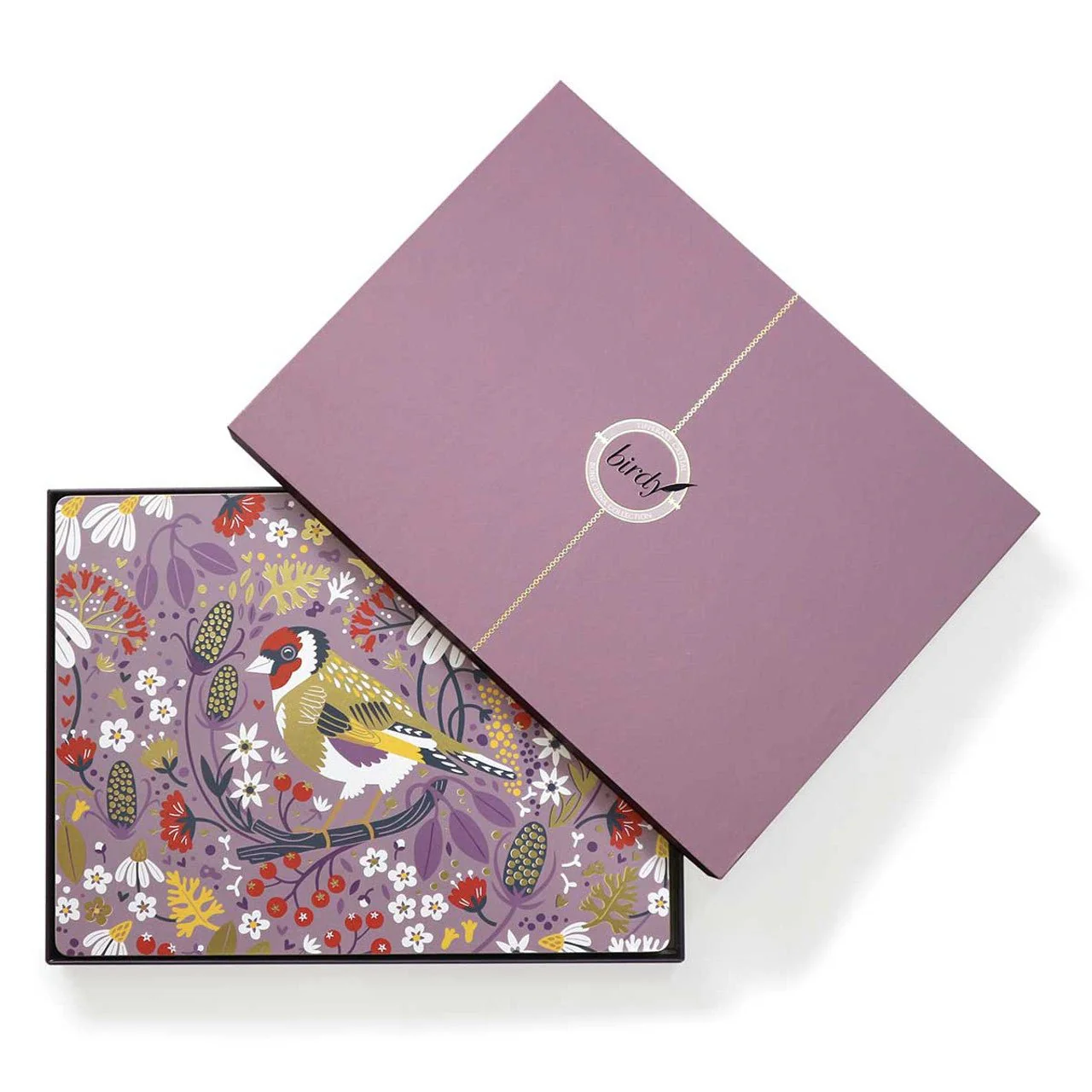 TIPPERARY CRYSTAL Birdy Set of 6 Placemats