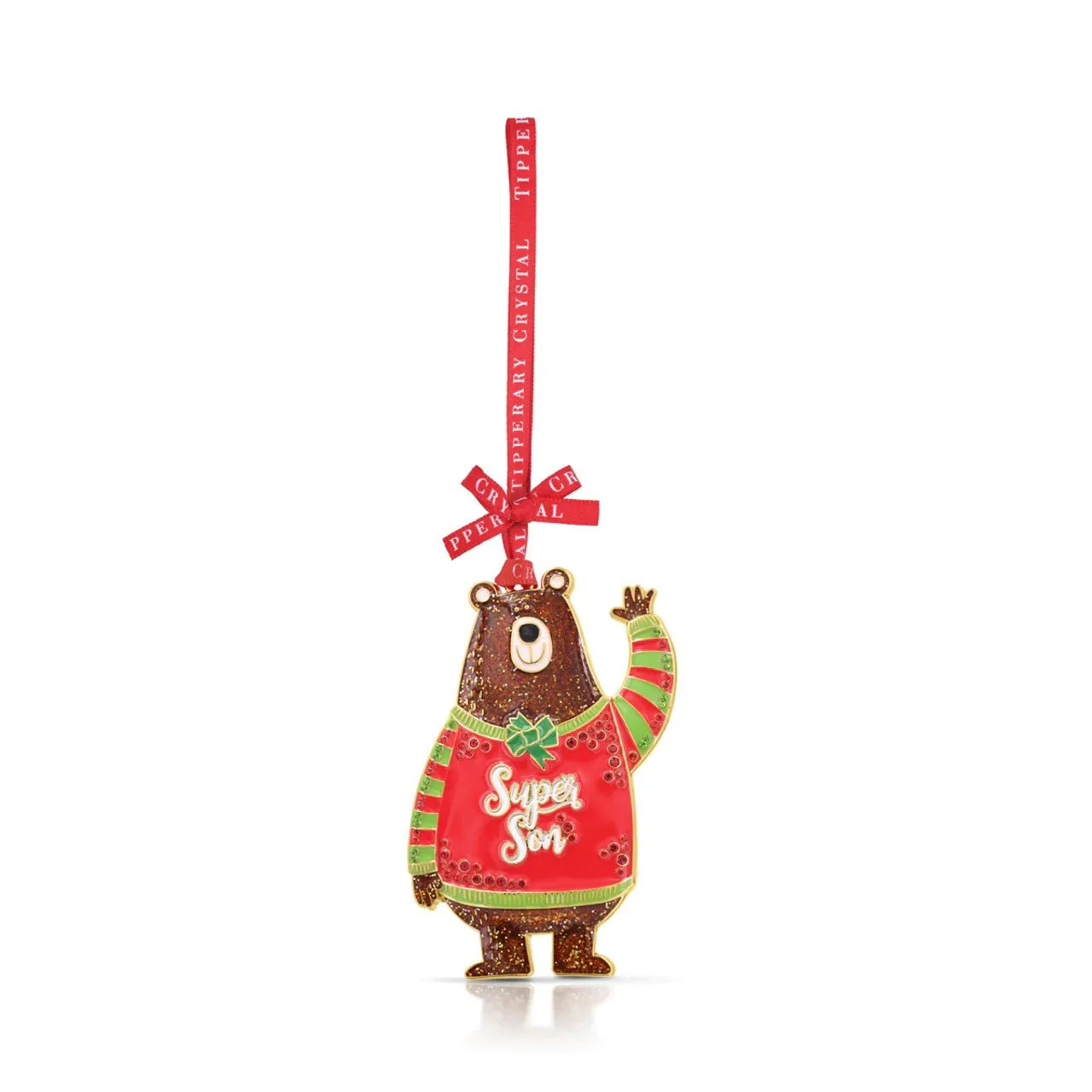TIPPERARY CRYSTAL Christmas Decoration Super Son