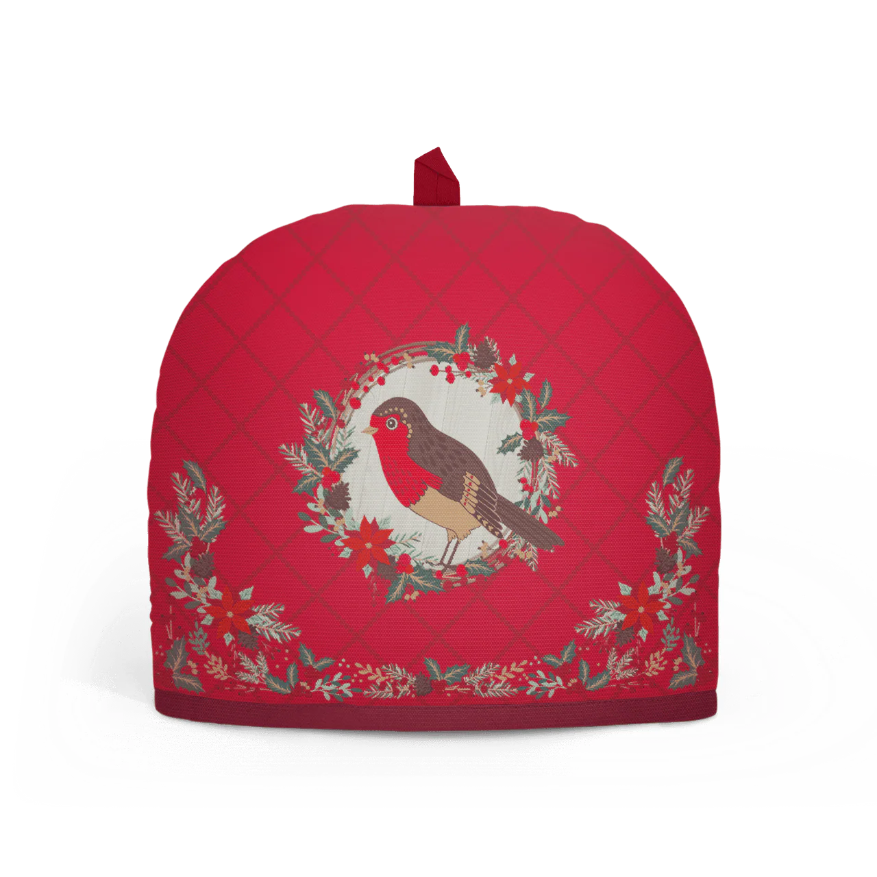 TIPPERARY CRYSTAL Christmas Tea Cosy - Christmas Robin