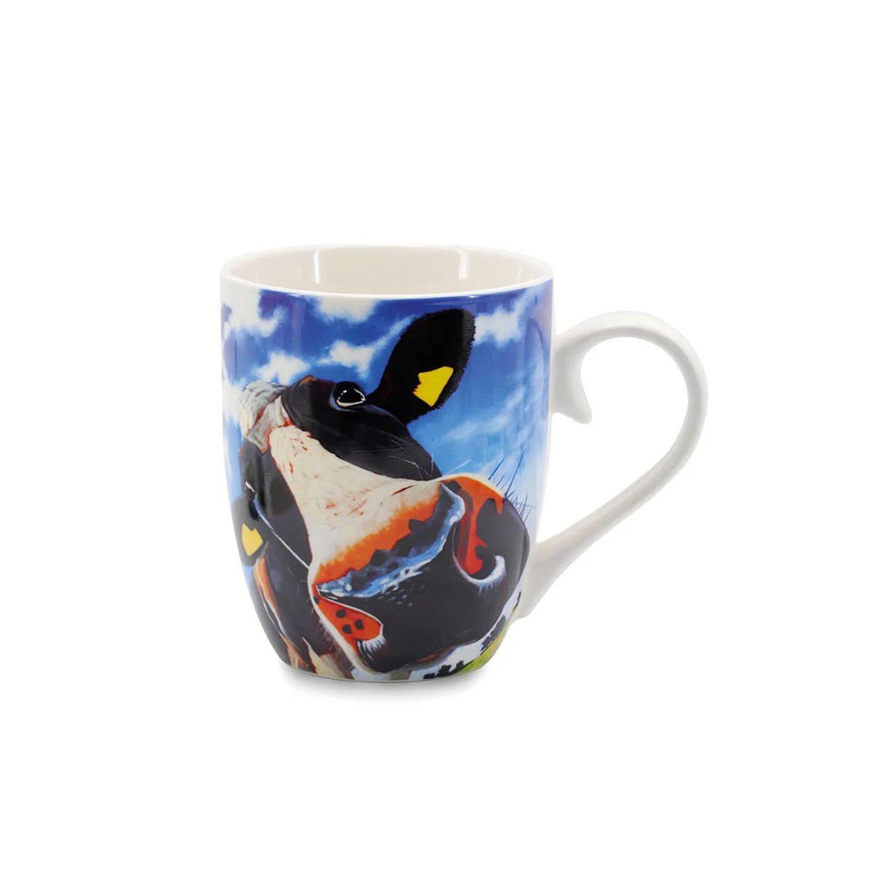 TIPPERARY CRYSTAL Eoin O'Connor - Snooty Cow Mug