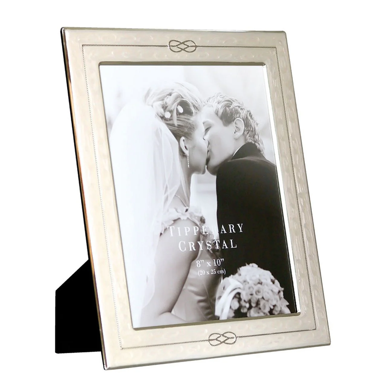 TIPPERARY CRYSTAL Infinity Wedding Frame 8 Inch X 10 Inch