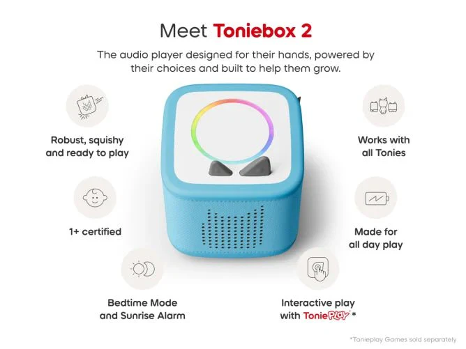 Toniebox 2 Starter Set  - Sky Blue - Image 2