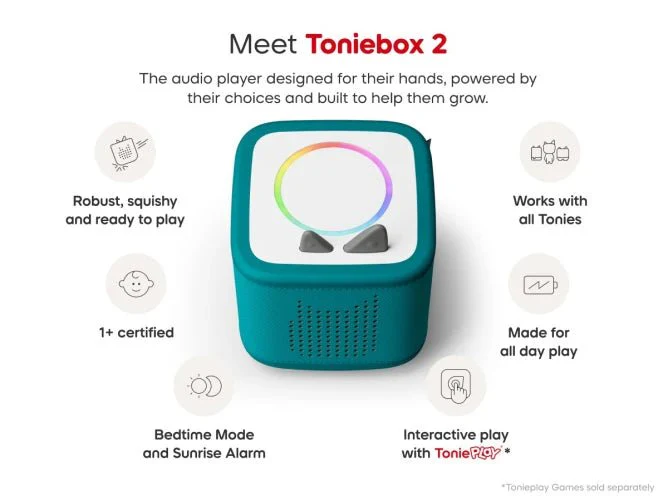 Toniebox 2 Starter Set - Tropical Teal - Image 2