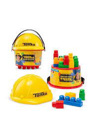 Tonka Hard Hats & Blocks Bucket - Image 3