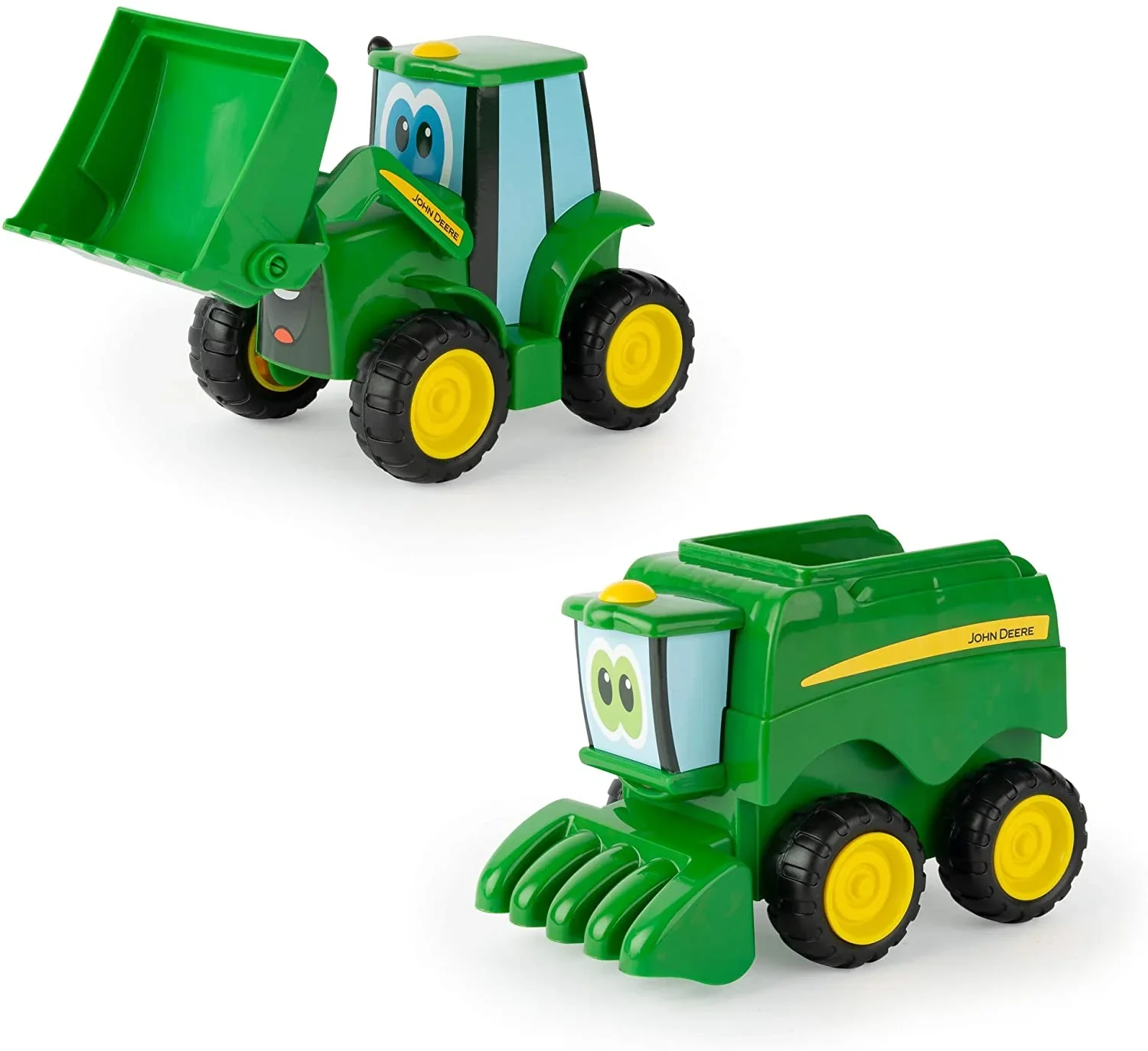 Toomies John Deere Farmin' Friends Johnny & Corey Combine - Image 2