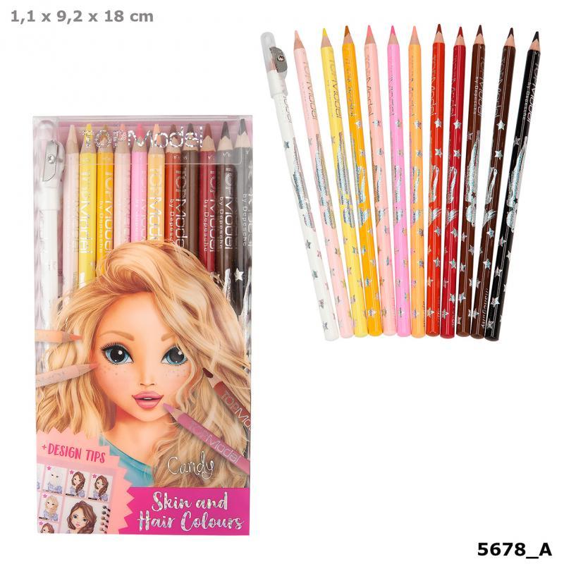 Topmodel Coloured Pencil Set 5678