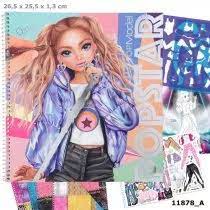 Topmodel Popstar Colouring Book