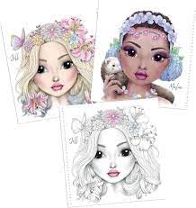 Topmodel Special Colouring Book - Image 2