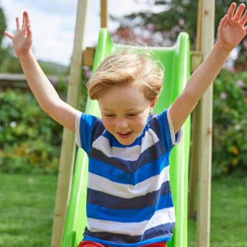 TP Forest Multiplay Single Wooden Swing & Slide Set - Image 8